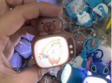 LLAVERO CON LUZ CAPIBARA