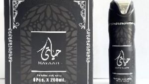 DESODORANTE ARABE NEGRO HAYAATI