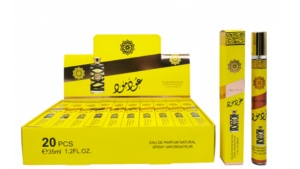 PERFUME ARABE TUBITO AMARILLO